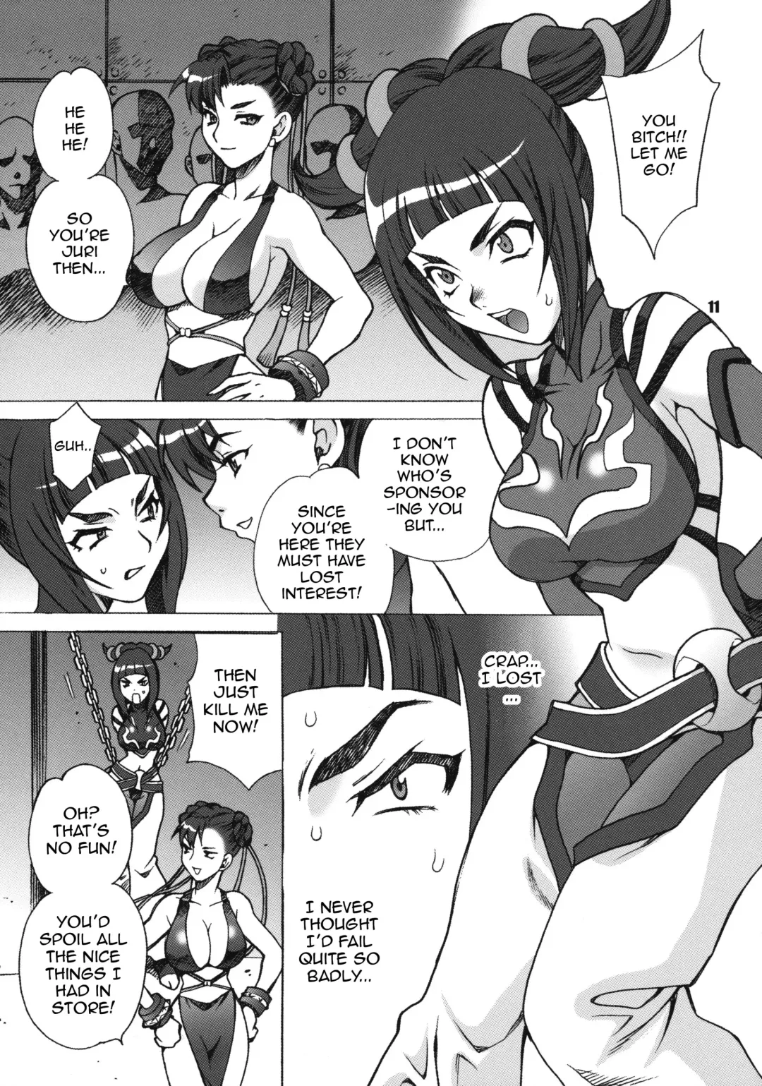 [Yukiyanagi] Yukiyanagi no Hon 23 Nurunuru Juri & Chun-Li | Yukiyanagi's Book 23 - Slimy Juri and Chun Li Fhentai - Page 8
