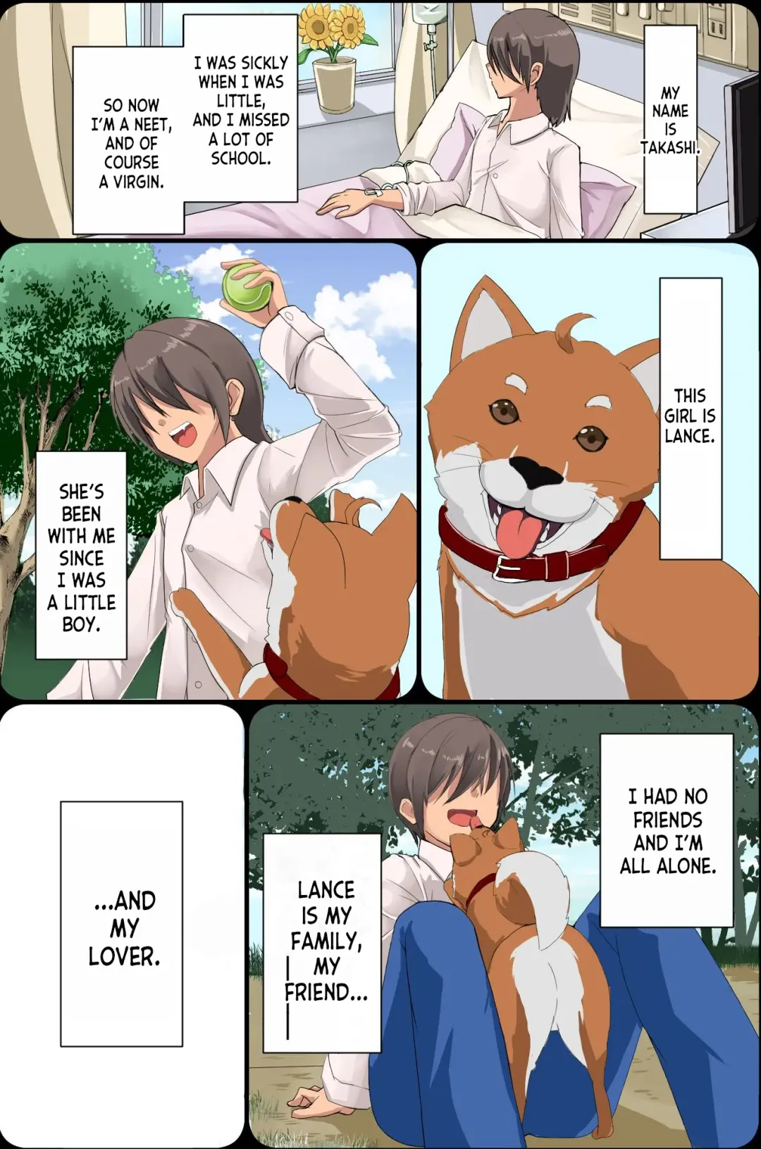 [Amino Dopple] Mesu Inu Harem Fhentai - Page 2