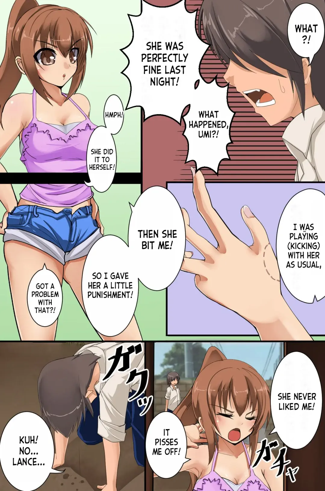 [Amino Dopple] Mesu Inu Harem Fhentai - Page 5