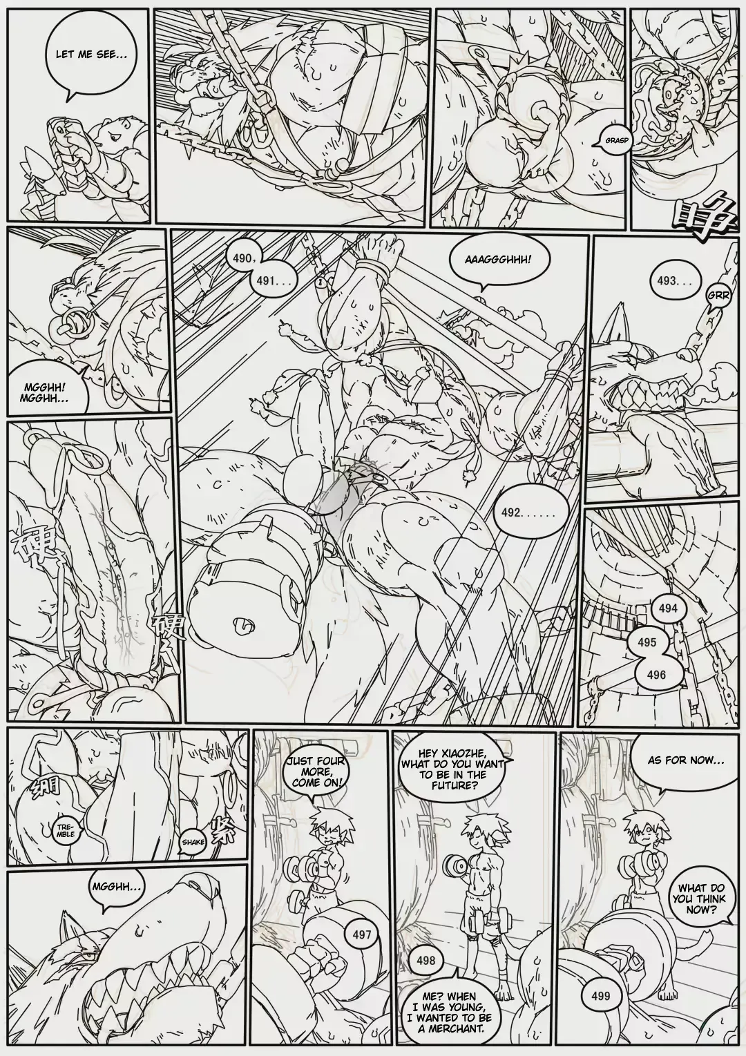 [Roaringmoon] Hero's Trap Fhentai - Page 53