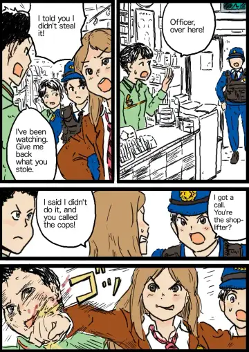 [Yutani] Policewoman VS Delinquent Girl - Fhentai.net