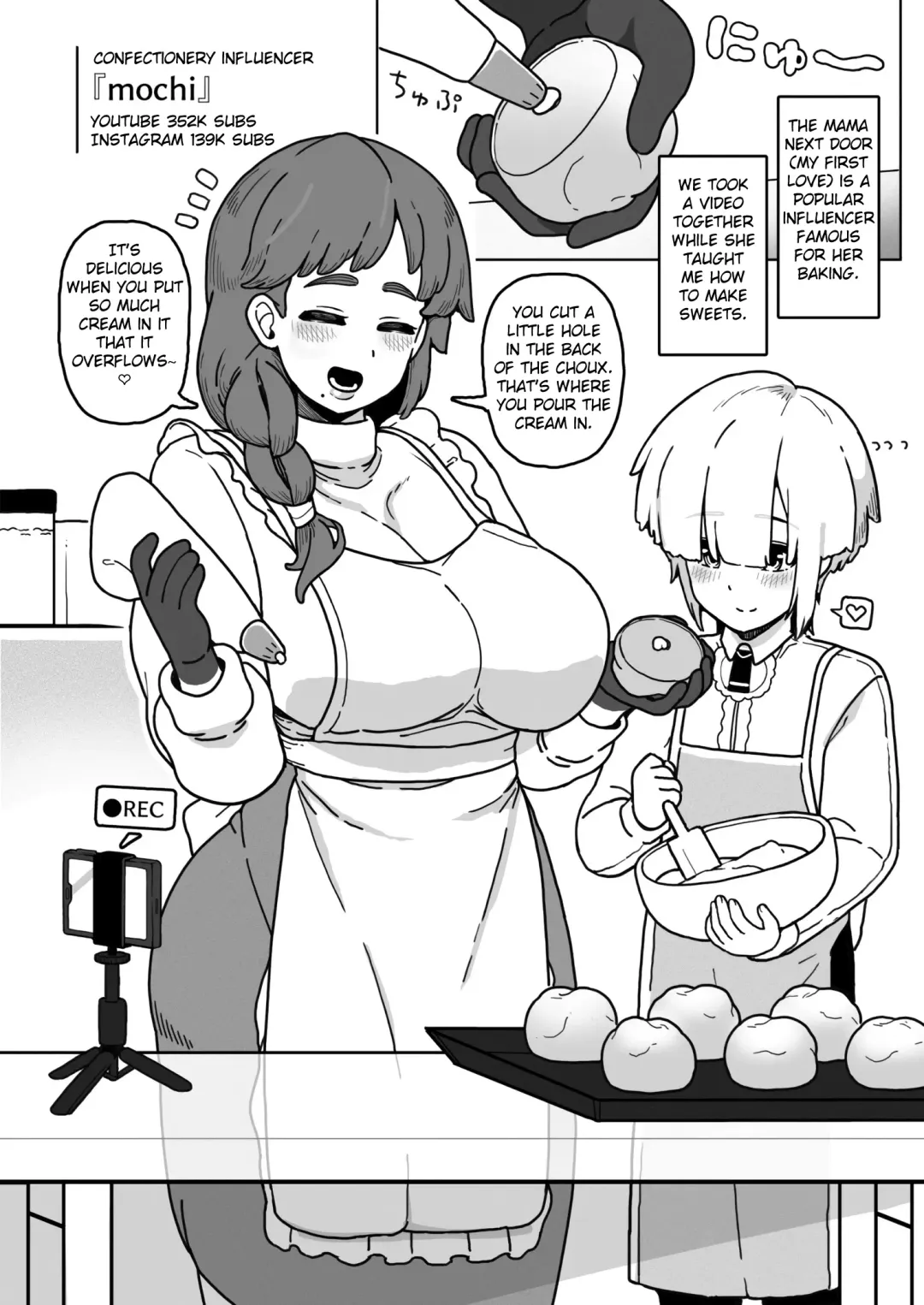 [Sasanoha Toro] Okaa-san Sedai no Toshiue Mama-san to Nama H Shite Haramasechau Hon Fhentai - Page 10