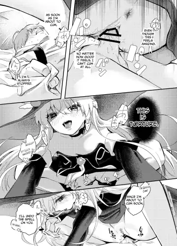 [Hatsuyasumi] Wagamama Majo to Shasei Kinshi Seikatsu | Ejaculation Prohibition Life With A Selfish Witch Fhentai - Page 10