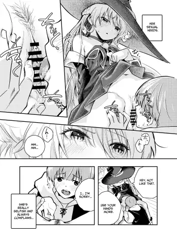 [Hatsuyasumi] Wagamama Majo to Shasei Kinshi Seikatsu | Ejaculation Prohibition Life With A Selfish Witch Fhentai - Page 5