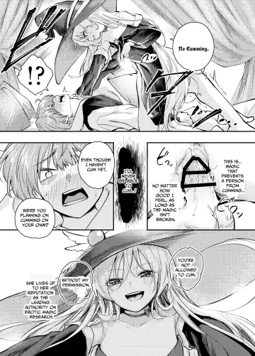 [Hatsuyasumi] Wagamama Majo to Shasei Kinshi Seikatsu | Ejaculation Prohibition Life With A Selfish Witch Fhentai - Page 9