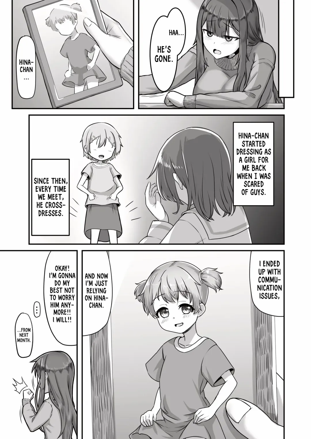 [Youkan] Onee-san to Josou Shota | Onee-san and Cross-dressing Shota Fhentai.net - Page 7