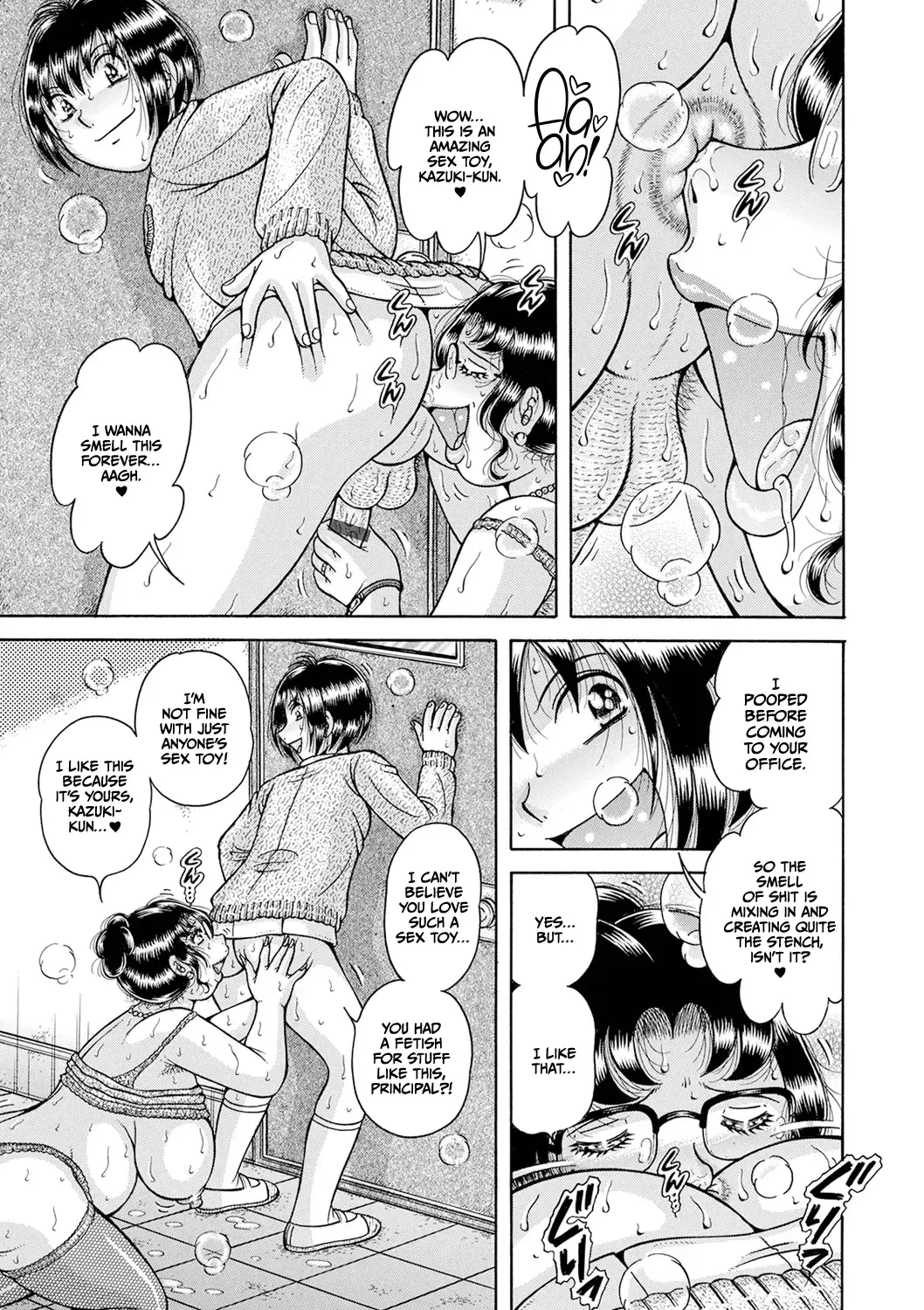 [Umino Sachi] Gakkou... Ch. 2 Inshuu Tatsu Kouchoushitsu de... | School... Ch. 2 In a School Room Filled with a Lewd Smell... Fhentai - Page 5