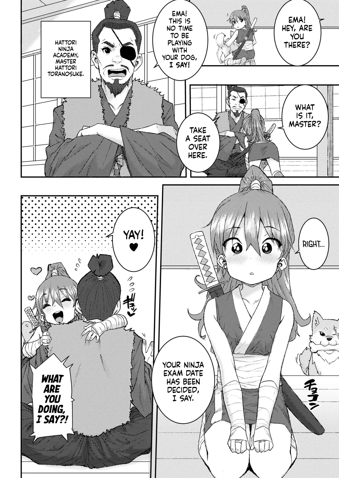 [Ponsuke] Mesugaki Ninja Ema-Chan | The Bratty Ninja Ema-Chan Fhentai.net - Page 2