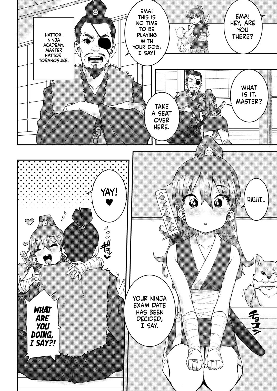 [Ponsuke] Mesugaki Ninja Ema-Chan | The Bratty Ninja Ema-Chan Fhentai - Page 2