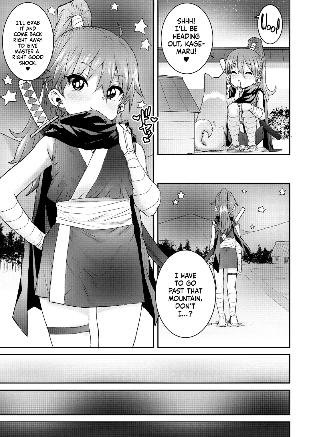 [Ponsuke] Mesugaki Ninja Ema-Chan | The Bratty Ninja Ema-Chan Fhentai - Page 5