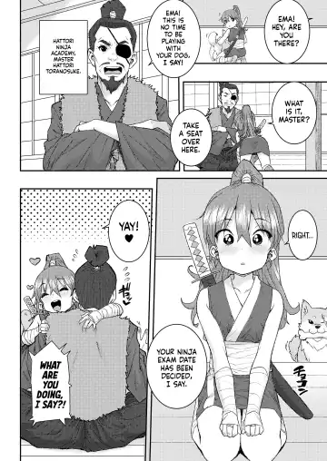[Ponsuke] Mesugaki Ninja Ema-Chan | The Bratty Ninja Ema-Chan Fhentai - Page 2