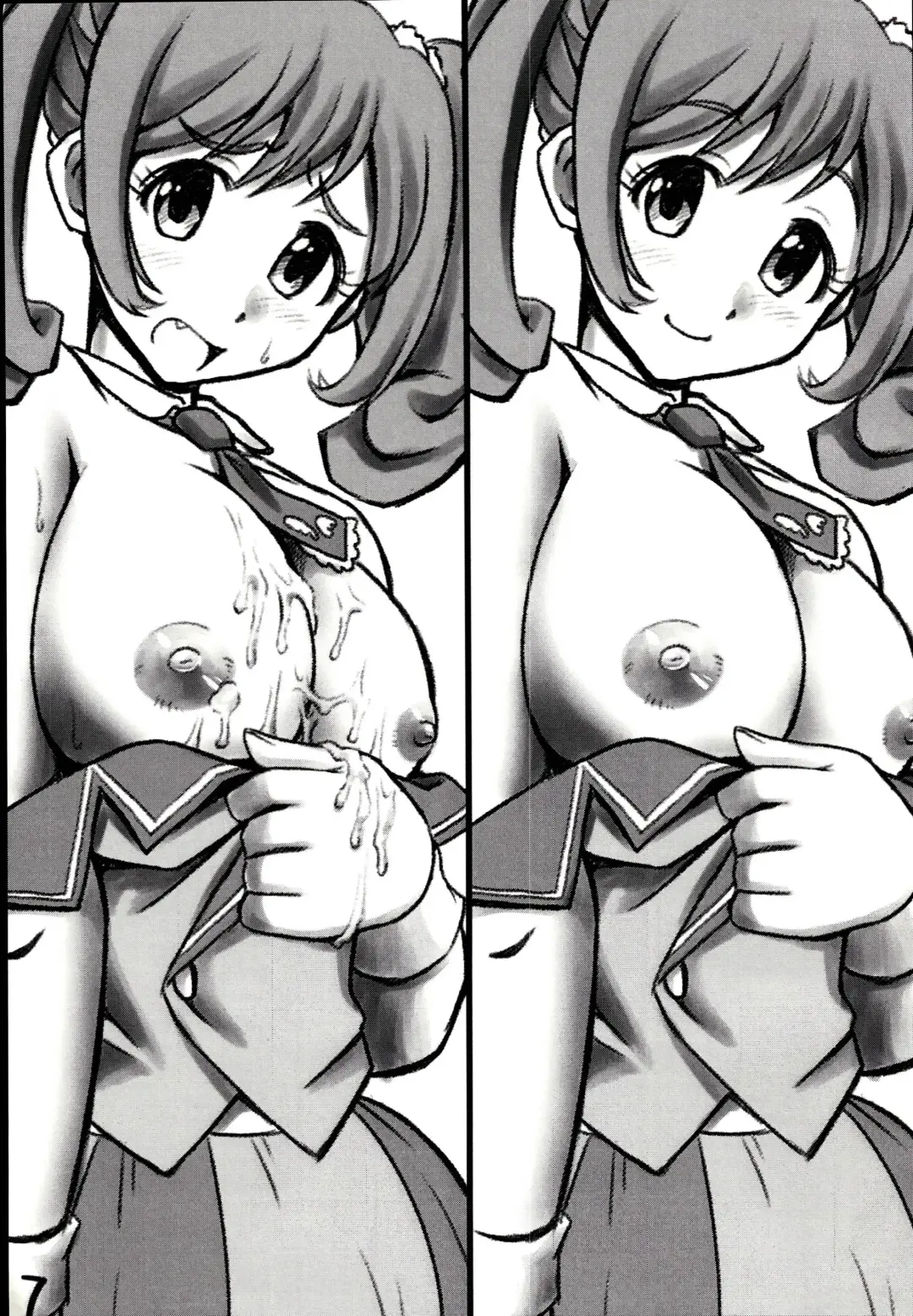 [Kimoto Rai] Stage Ishou no Mama de Iin de Oppai Misete Kudasai Fhentai - Page 9