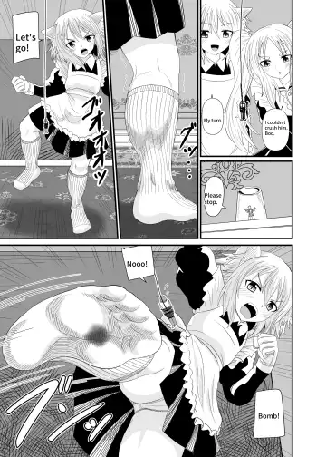 [Shivharu] Chibi Maid ni Fumareru | Trampled by maids. Fhentai - Page 18