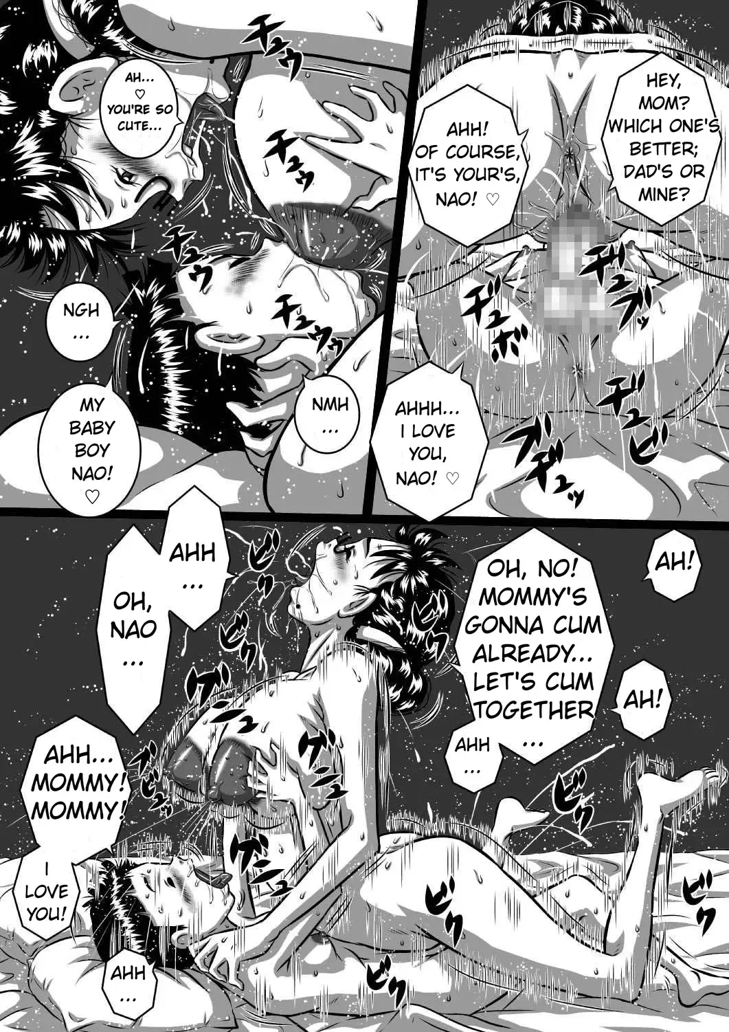 [Point Takashi] Haha x Musuko + Chichi x Musume!! Konya mo Kinshinsoukan (Sex) Shinai to!! | Mother And Son, And Father And Daughter - Tonight Is Incest Night Fhentai.net - Page 11