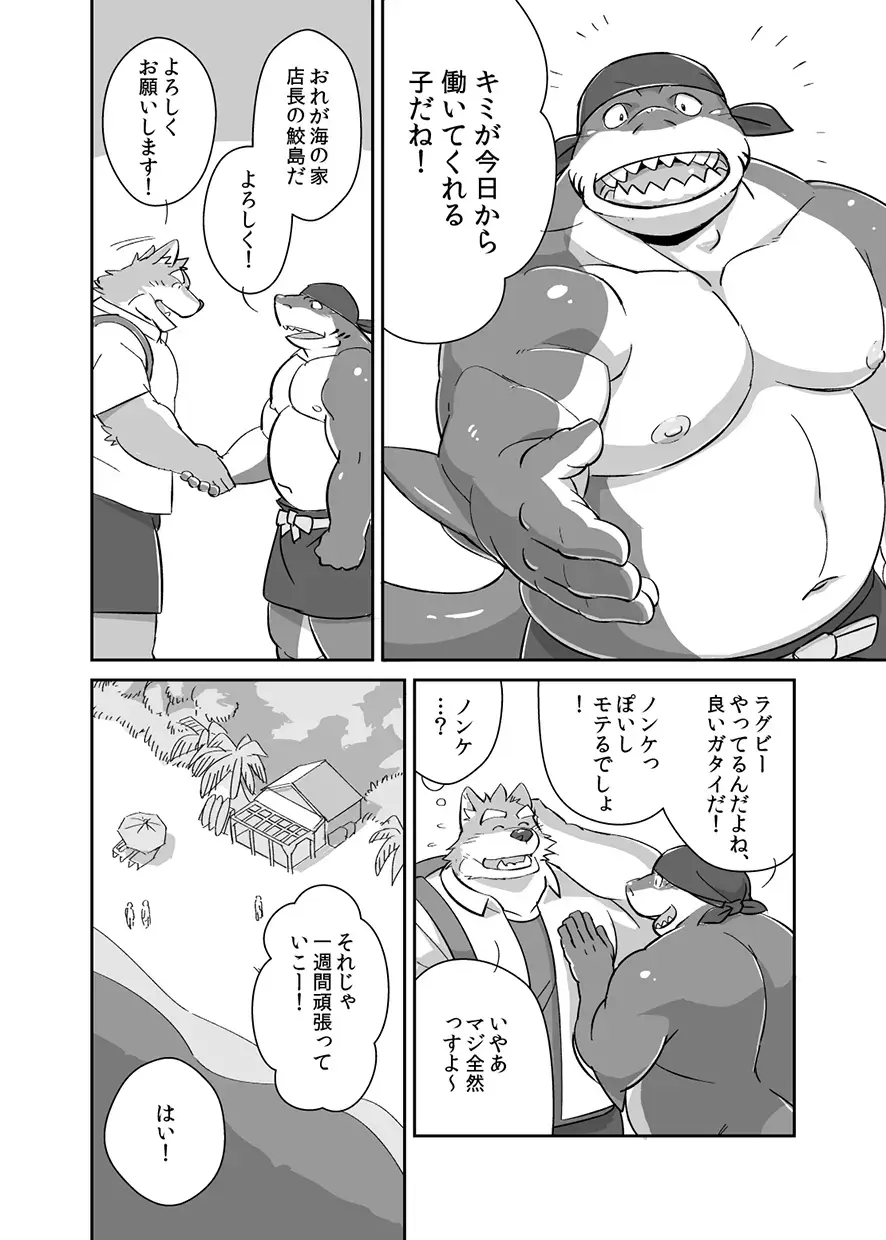 [Mato] Umi no Ie de Beit Shite Mimasen ka? Fhentai - Page 2