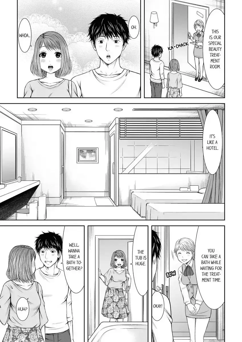 [Icelatte] Seitraishi ni Jirasare Tsuzuketa Tsuma ~Otto ni wa Ienai Nureiki Massage 1-6 | A Wife who Gets Teased Continually by a Masseur ー A Massage that Makes Me Cum Behind My Husband's Back 1-6 Fhentai - Page 81