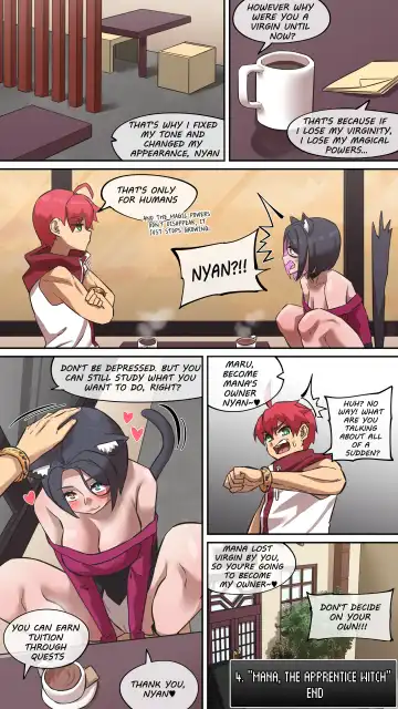 [Akaimelon] Maru H 04 Mana The Apprentice Witch Fhentai - Page 31