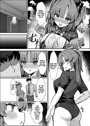 [Kumasaku Tamizou] Yuuka ni Onegai!! Cosplay Ecchi | Please, Yuuka! Fuck Me in Cosplay! Fhentai - Page 7