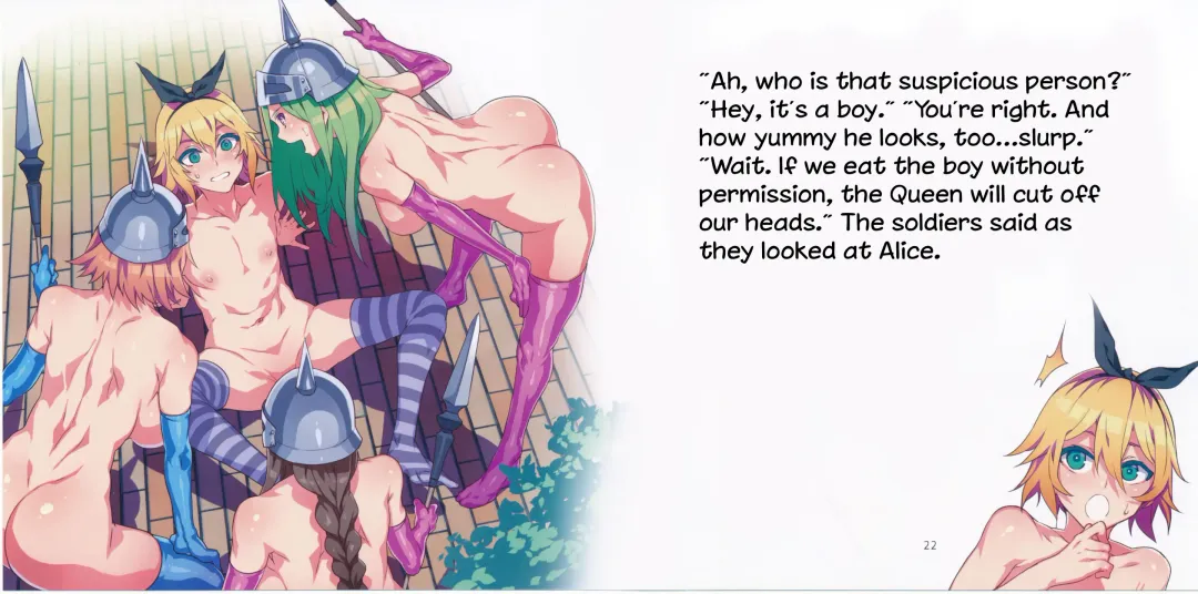 [Mizuryu Kei] Yoiko no Sukebe Douwa Series 2 Fushidara na Kuni no Alice Fhentai - Page 12