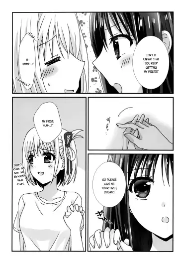 [Nanashiki] Hajimete no Koto | About Firsts Fhentai - Page 9