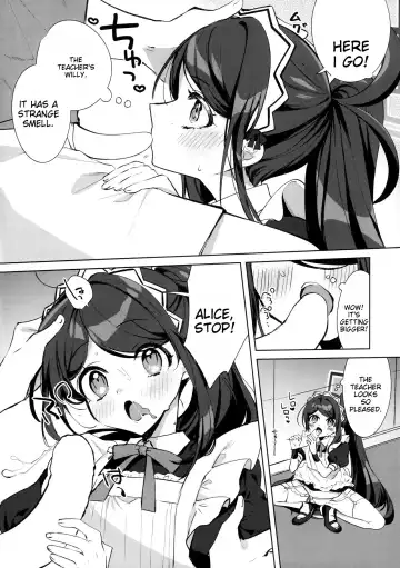 [Tsukushi Haru] Alice, Sensei Route ni Totsunyuu desu! Fhentai - Page 11