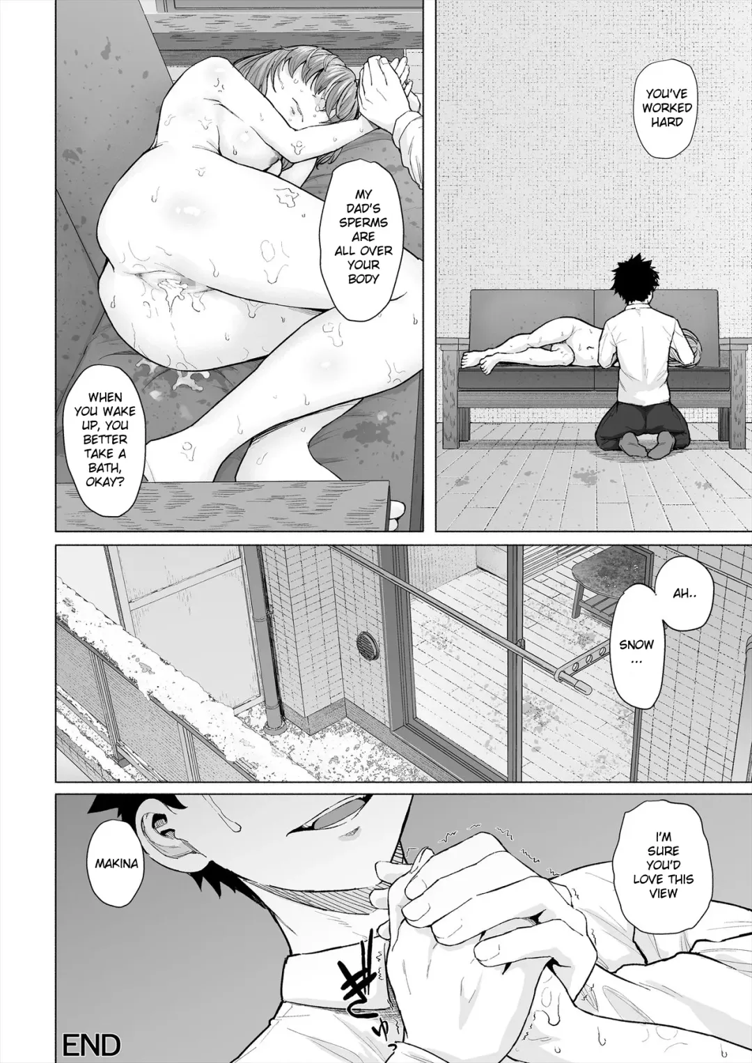 [Magekichi] Osananajimi to Oyaji no Saimin Sex o Toru Christmas Fhentai - Page 33