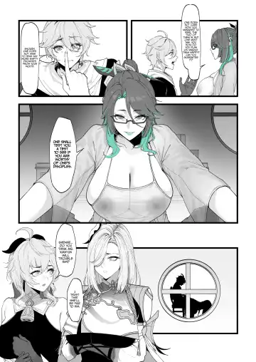 [Maskwolf] Xianyun: Sora no Shiren | Xianyun: A test for Aether (decensored) Fhentai - Page 6