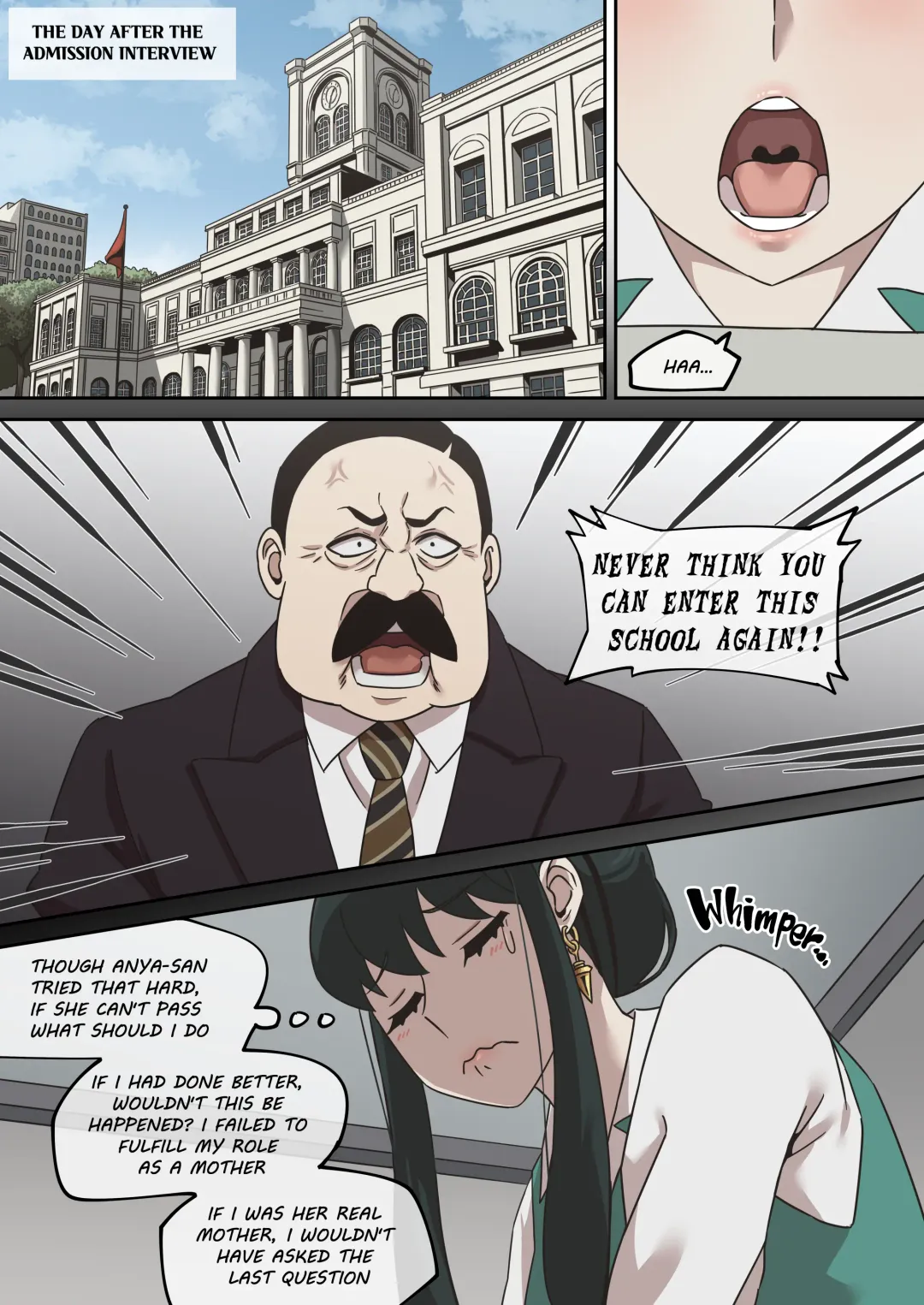 [Akaimelon] Stepmother's Secret Parent Interview - A stepmother who does everything for her stepdaughter Fhentai - Page 2