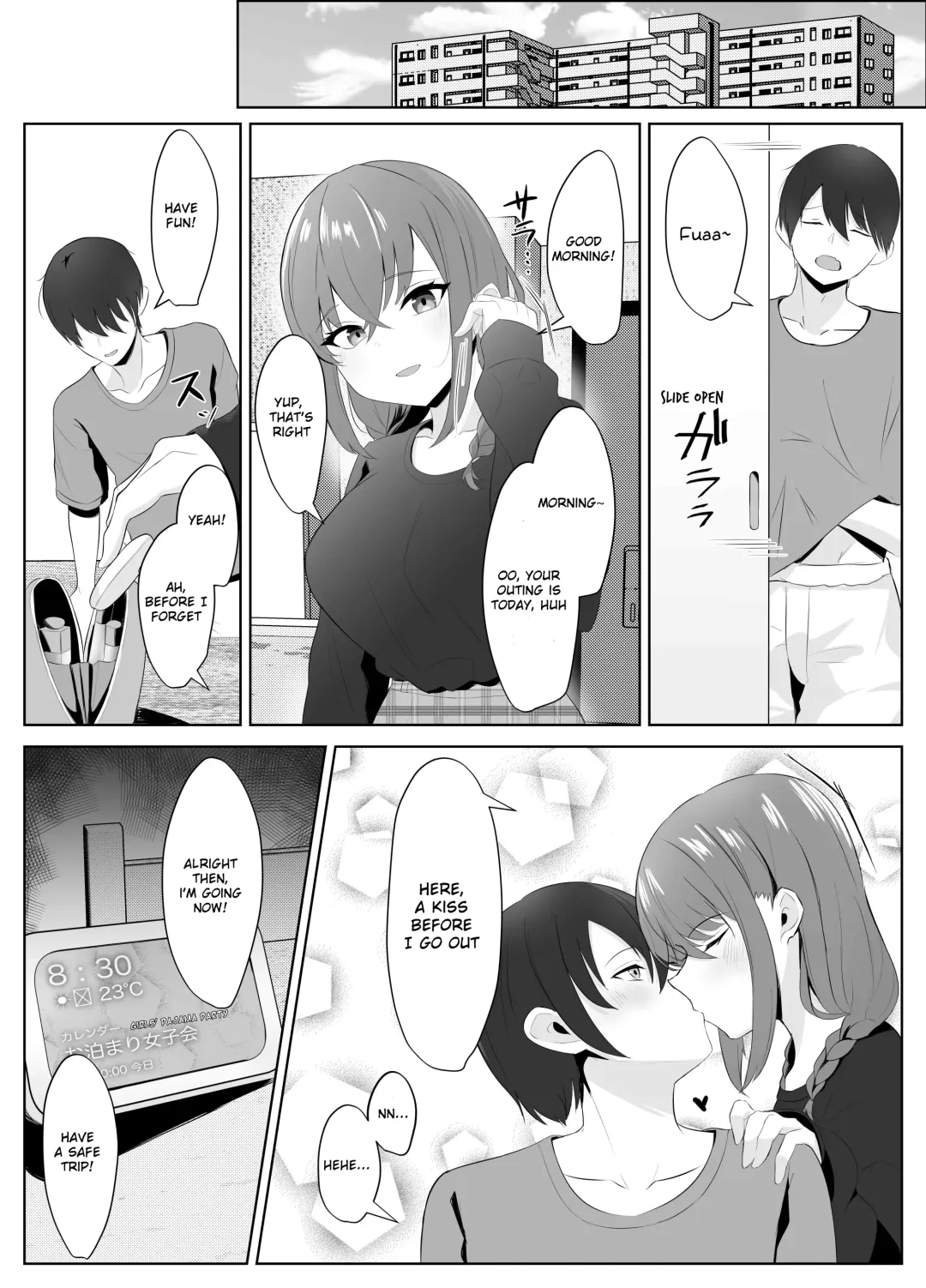 Nonke datta Kanojo ga Futanari Shinyuu ni NTR made | My Girlfriend and Her Best Friend Who NTR'd Me Fhentai - Page 4