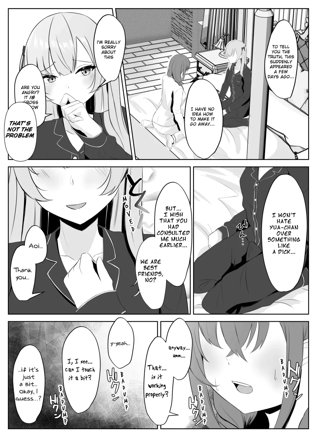 Nonke datta Kanojo ga Futanari Shinyuu ni NTR made | My Girlfriend and Her Best Friend Who NTR'd Me Fhentai - Page 8