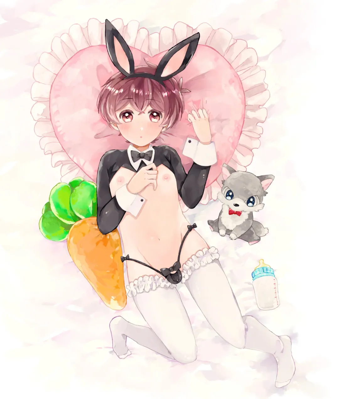 [Wamibanta] Sakasama Usagi o Hitorijime - Upside Down Rabbit All To Yourself Fhentai - Page 51