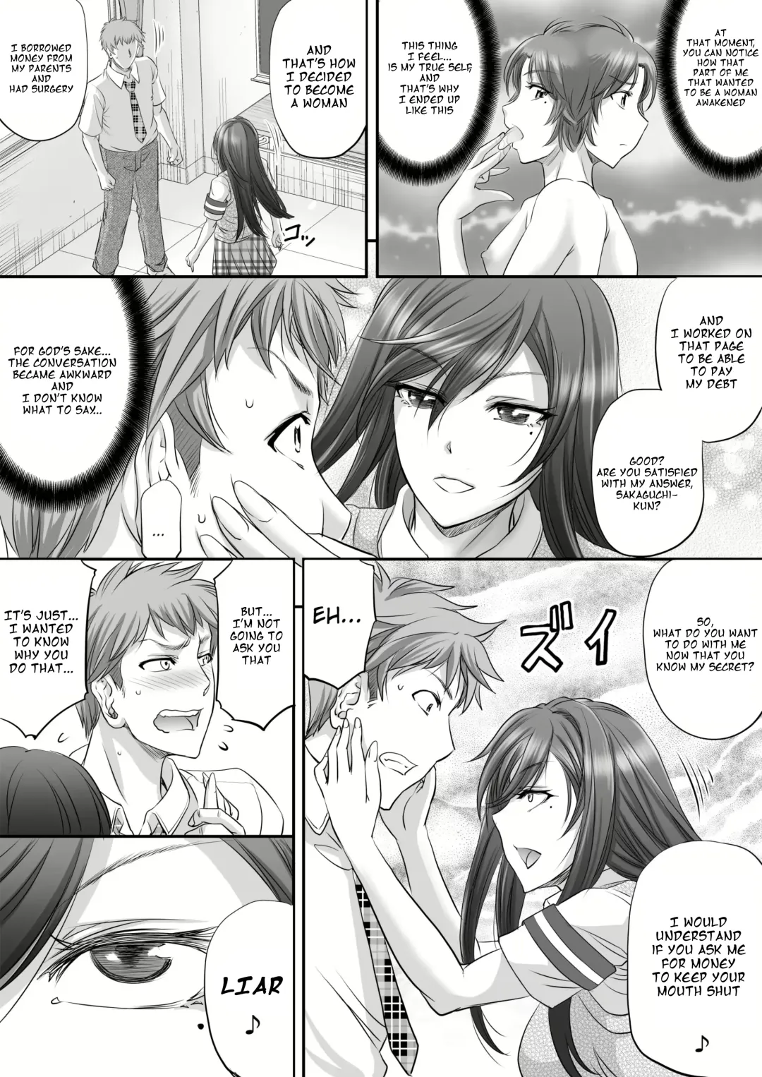 [Kikuichi Monji] Papakatsu Shemale Ga Kanojo Ni Naru Made Fhentai - Page 6