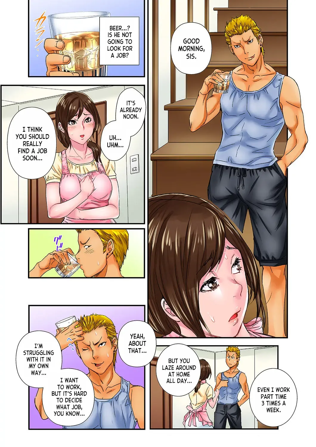 [Sisei Tokei] Watashi, Gitei no Are de… Kanji teru!~ Aniki yori Dekakute Iidaro 1-3 | I'm Feeling... My Brother-in-Law's Cock! 〜I'm Bigger Than My Brother's, Aren't I? ch.1-3 Fhentai - Page 61