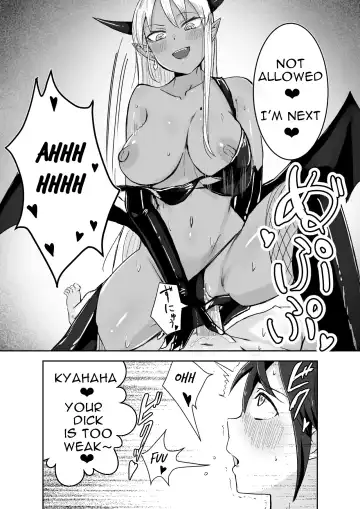 [Aibiki Mabo] Succubus ni Haiboku Shite Chitchana Teisobi o Tsukerarechau Ohanashi | Story about Losing to a Succubus and Made to Wear Small Chastity Belt Fhentai - Page 10