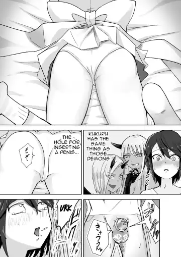 [Aibiki Mabo] Succubus ni Haiboku Shite Chitchana Teisobi o Tsukerarechau Ohanashi | Story about Losing to a Succubus and Made to Wear Small Chastity Belt Fhentai - Page 19