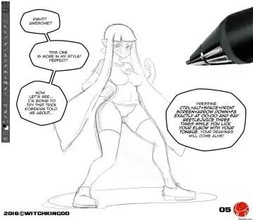 [Witchking00] Splatoon That Wasn´t ink By Witch King 00 Backup Fhentai.net - Page 3