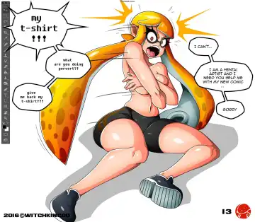 [Witchking00] Splatoon That Wasn´t ink By Witch King 00 Backup Fhentai.net - Page 10