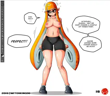 [Witchking00] Splatoon That Wasn´t ink By Witch King 00 Backup Fhentai.net - Page 13