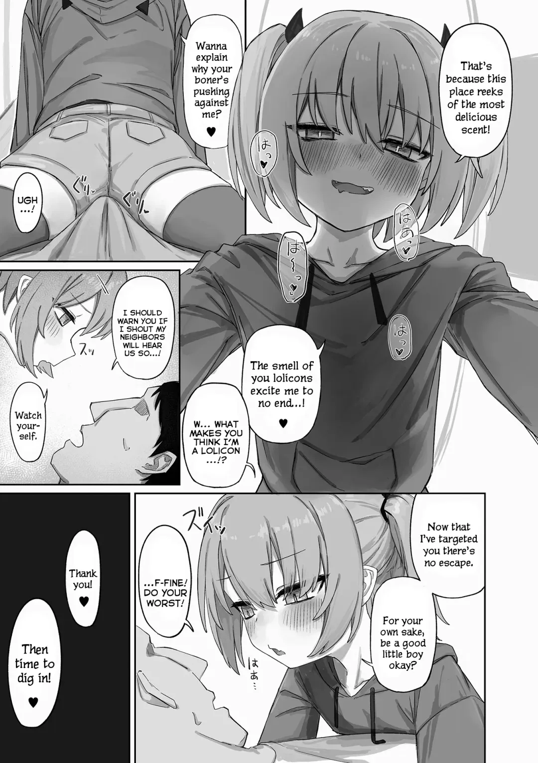 [Bonnou Obaa-chan] Totsugeki! Watashi no Bangohan | Charge! It's My Dinner Time Fhentai - Page 3