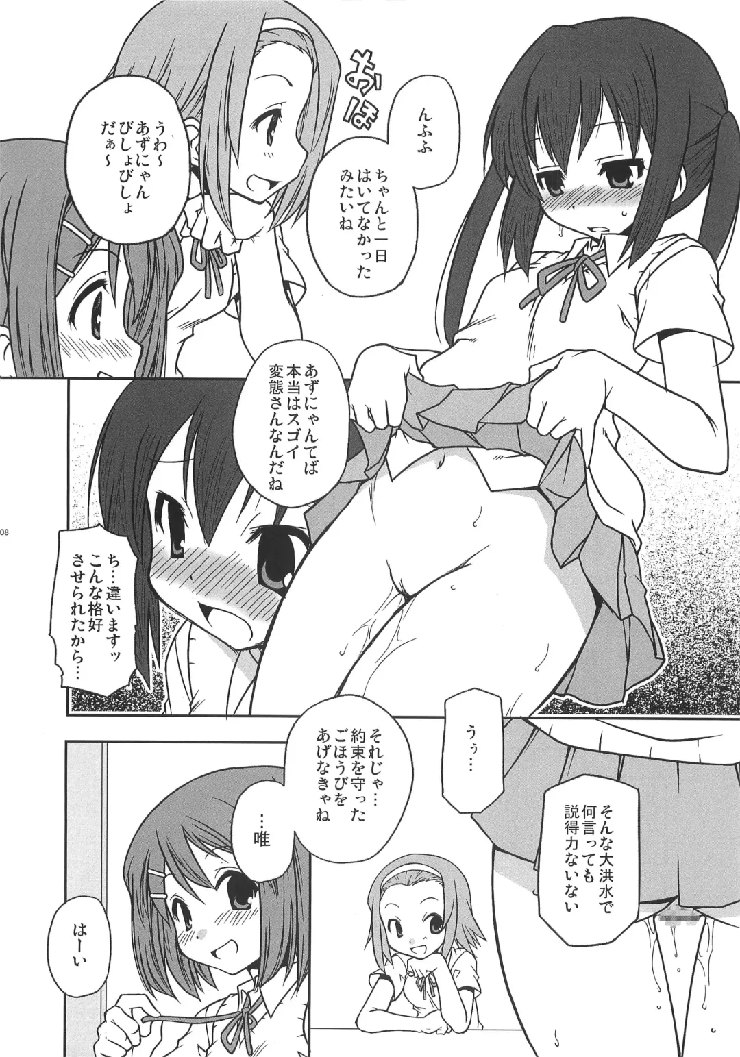 [Chuushin Kuranosuke] Shuukan Himitsu no K-ON bu! Fhentai.net - Page 7