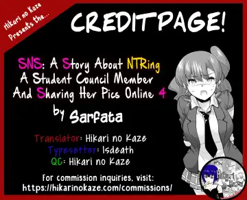 [Sarfata] SNS Seitokai Yakuin wo Netotte Share suru Hanashi. 4 | A Story About Fucking A Student Council Member And Sharing Her Pics Online 4 Fhentai - Page 27