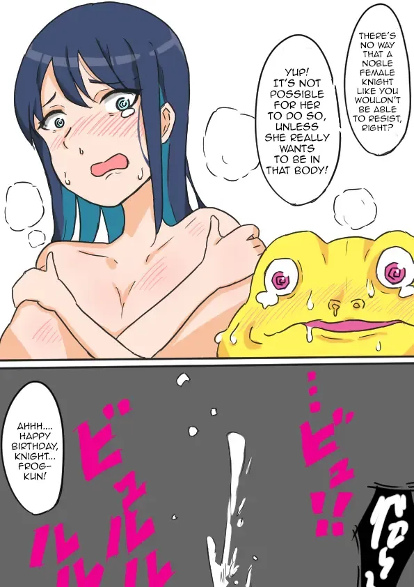 [Chihiro] Female Knight and Frog Monster Swap Fhentai - Page 6