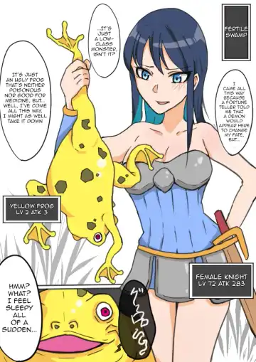[Chihiro] Female Knight and Frog Monster Swap - Fhentai