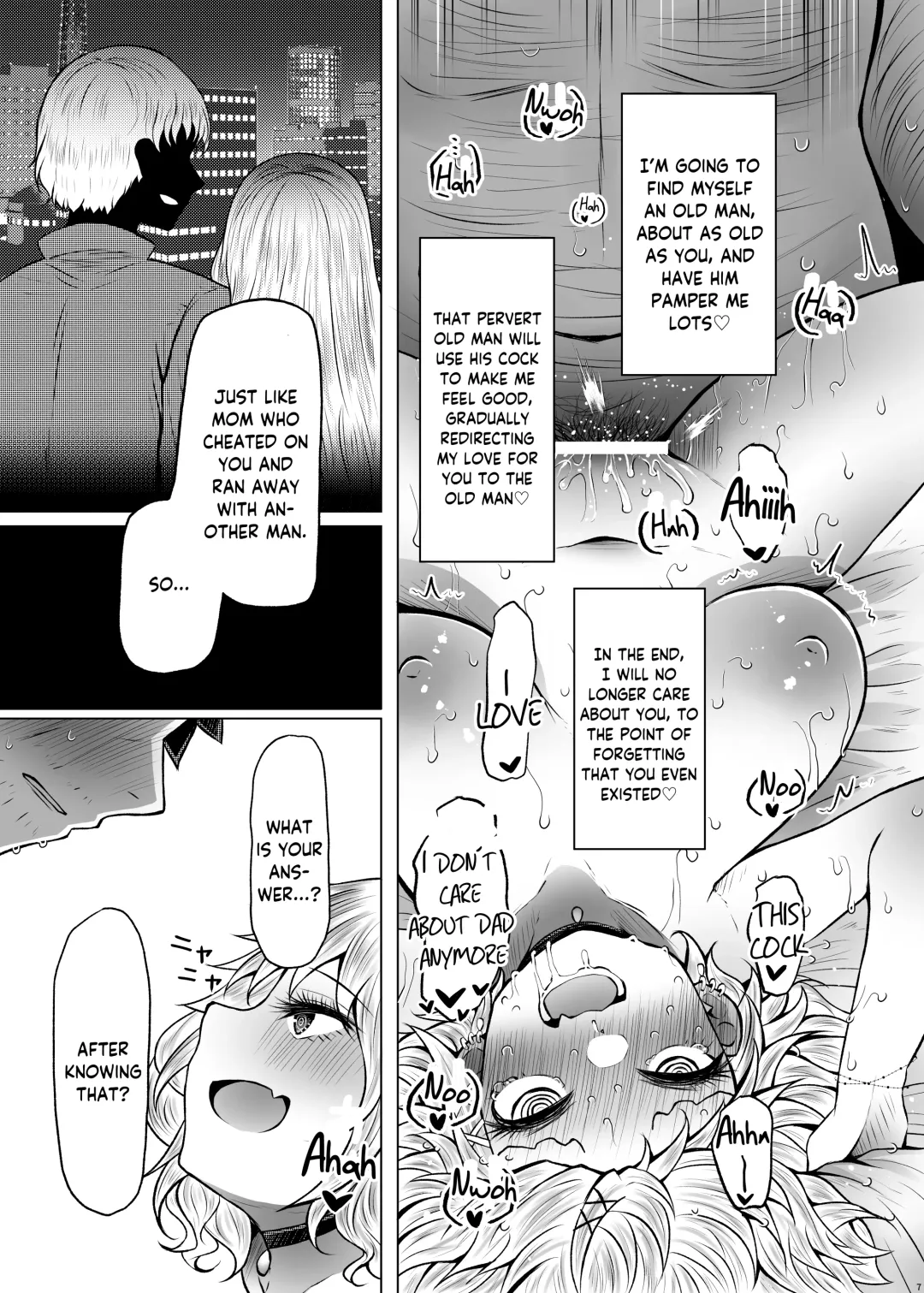 [Arano Oki] Idensei Shikkan no Risk ga Nai nara Papa to Kozukuri Shite mo Ii yo ne 2 | If there's no risk of genetic disorder, then I can have a child with my dad, right? 2 Fhentai.net - Page 7