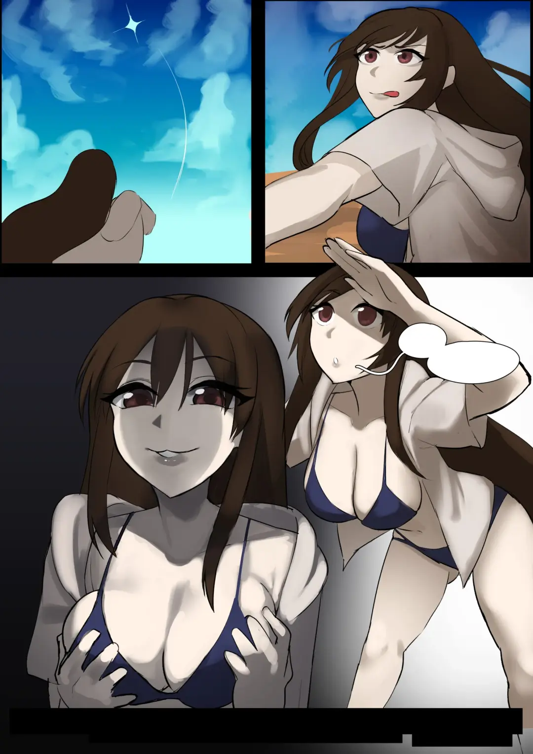 【tsfsingularity】Yui Kotegawa swapped!? Fhentai - Page 6