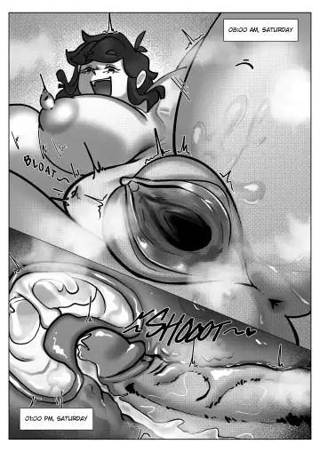 Forced To Stay The Night At My Ridiculously Busty Boss's Apartment Where She Took My Virginity And We Had Sex For The Whole Weekend Until We Arrived For Work Late In Monday Fhentai - Page 14