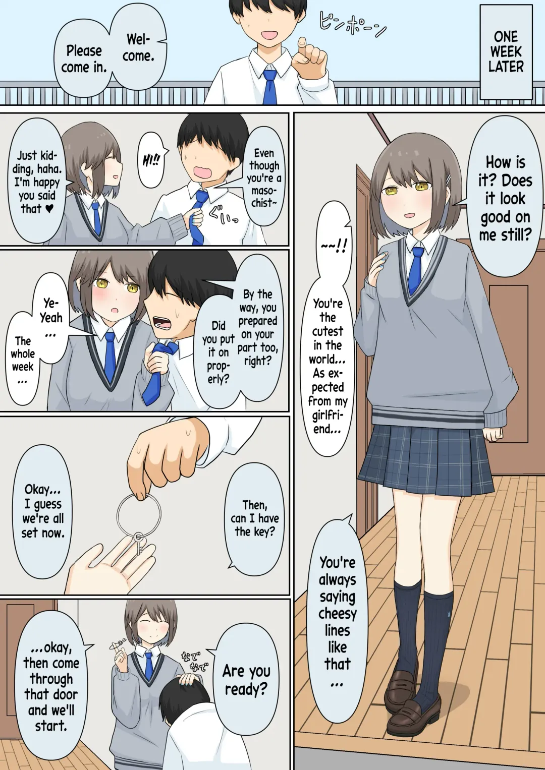 [Ameno Shigure] A Story About Confessing My Masochistic Tendencies To My Childhood Friend And Having Her Bully Me | Osananajimi Kanojo ni Mazobare Shite Ijimete Morau Hanashi Fhentai.net - Page 23