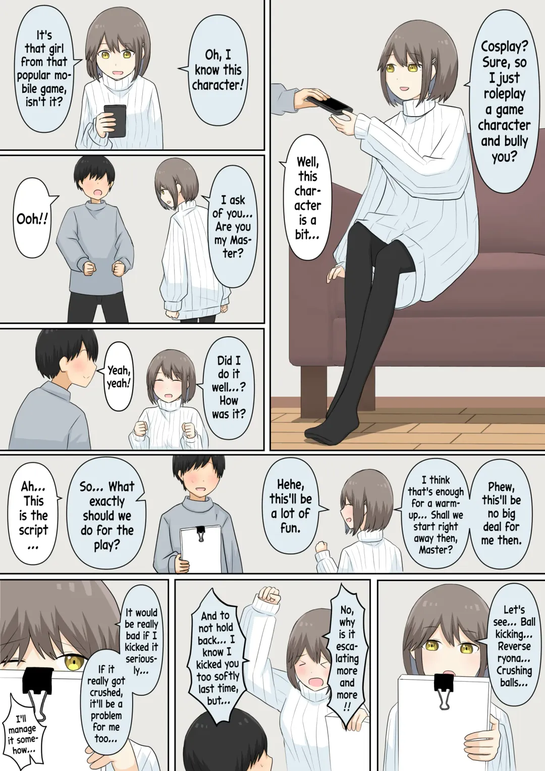 [Ameno Shigure] A Story About Confessing My Masochistic Tendencies To My Childhood Friend And Having Her Bully Me | Osananajimi Kanojo ni Mazobare Shite Ijimete Morau Hanashi Fhentai.net - Page 37