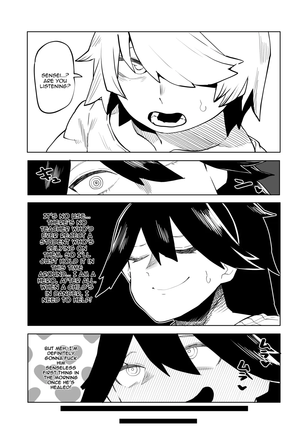 [Oekaki Kaki] Teisou Gyakuten Mono Midnight no Baai | Inverted Morality Academia ~Midnight's Case~ Fhentai - Page 4