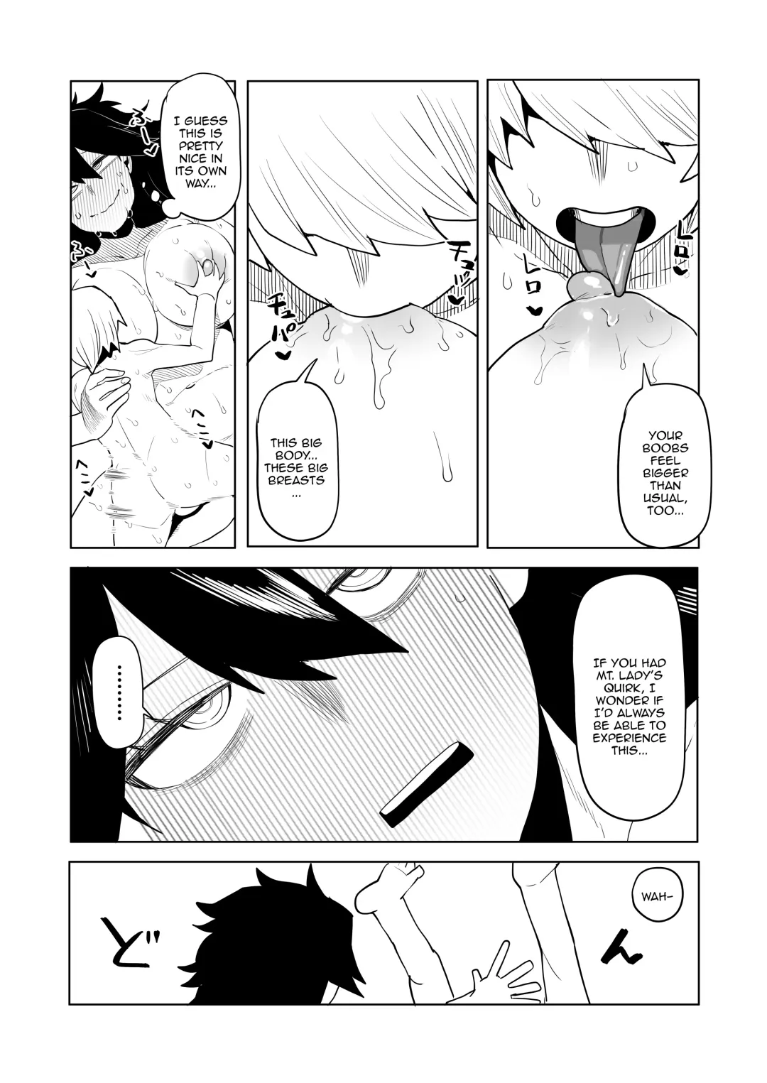 [Oekaki Kaki] Teisou Gyakuten Mono Midnight no Baai | Inverted Morality Academia ~Midnight's Case~ Fhentai - Page 8